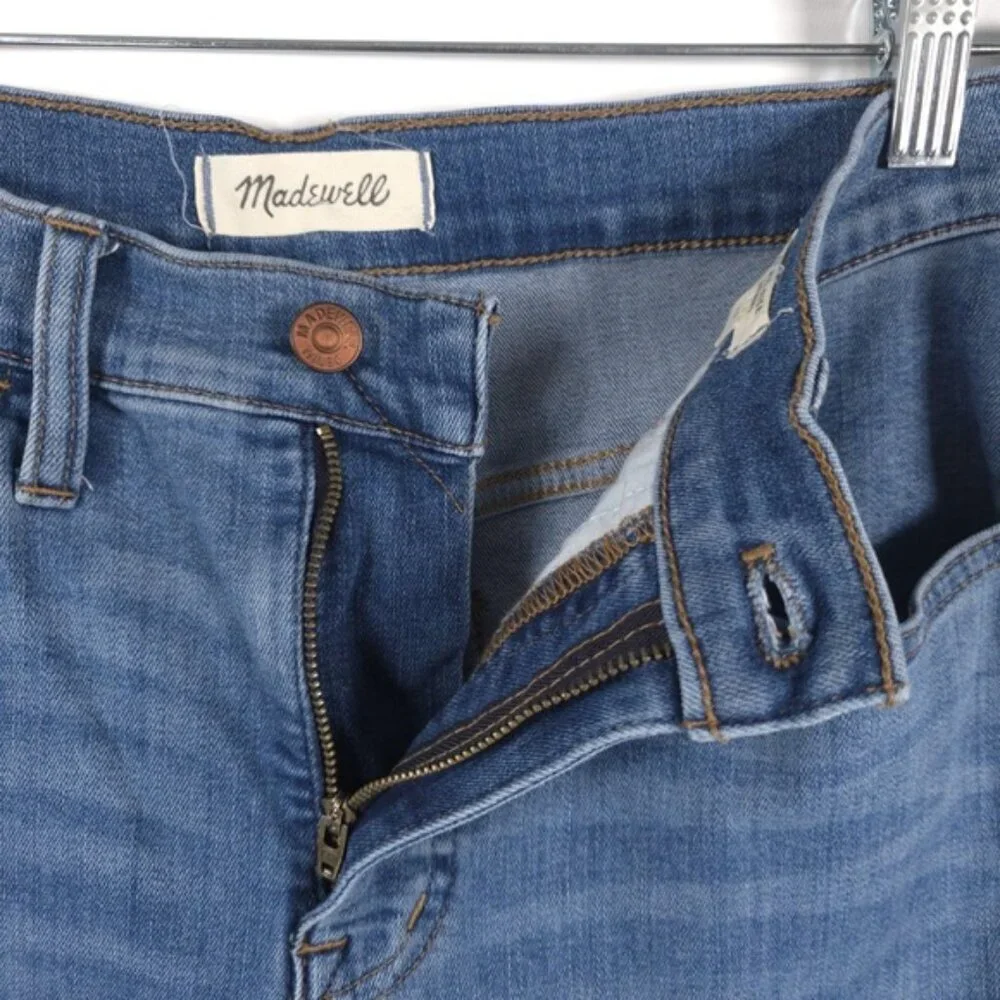 MADEWELL 9” MID‎ RISE SKINNY Jeans Size 28